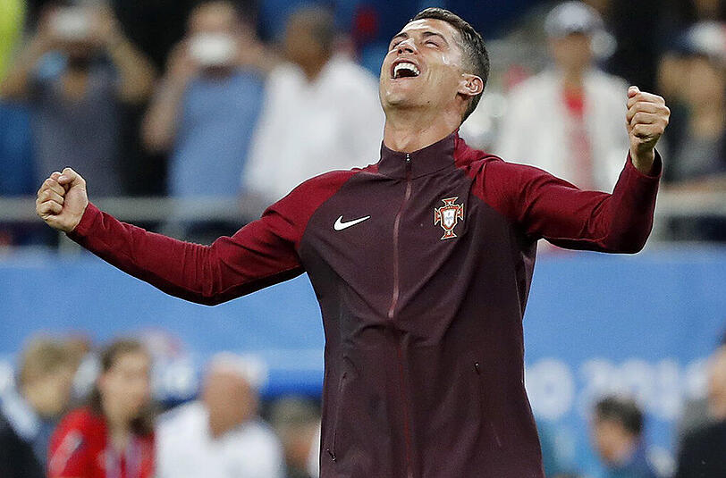 Triumphator Cristiano Ronaldo.