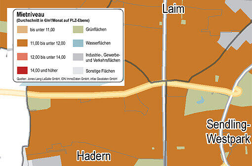 Der Mietatlas 2011 - Klicken Sie durch die Viertel