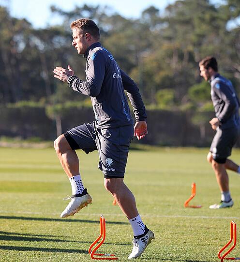 Die Bilder vom Dienstagstraining der Löwen in Troia.