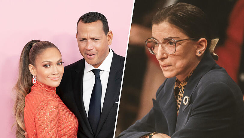 Jennifer Lopez hat sich in Ehe-Fragen Rat von Richter-Ikone Ruth Bader Ginsburg geholt Jennifer Lopez hat sich in Ehe-Fragen Rat von Richter-Ikone Ruth Bader Ginsburg geholt