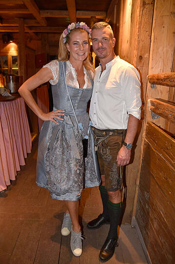 Giulia Siegel mit Freund Ludwig Heer