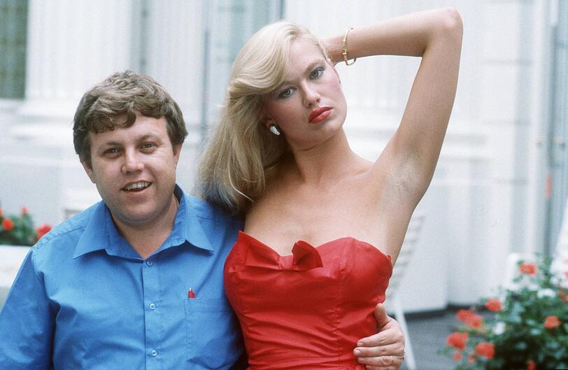 In den 80ern: Sibylle Rauch mit ihrem "Eis am Stiel"-Filmpartner Zachi Noy.