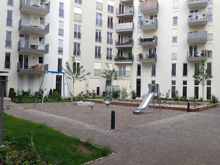 Der gemeinsame Spielplatz des NY Living.