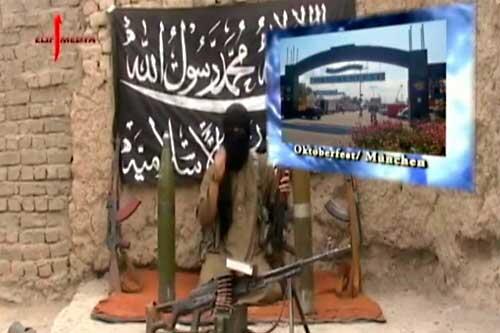 n einem Video hat eine pakistanische Splittergruppe Deutschland gedroht. Dabei zeigten die Terroristen auch Bilder des Oktoberfests
