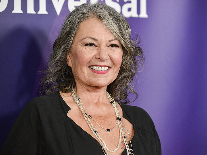 Trotz ihrer Erkrankung kann Roseanne Barr noch lachen