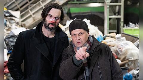"Laim und das Hasenherz": Lukas Laim (Max Simonischek, l.) und Anton Simhandl (Gerhard Wittmann) rätseln über die Identität der gefundenen Leiche.
