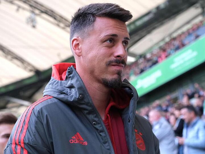 Münchens Sandro Wagner vor dem Spiel in der Arena. Foto: Peter Steffen/Archiv