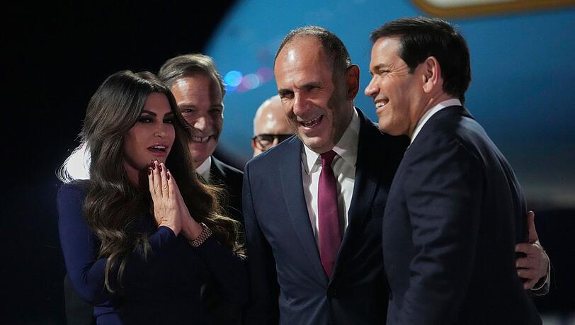 US-Botschafterin Guilfoyle traf Au&szlig;enminister Rubio gerade erst in Athen. (Archivbild)