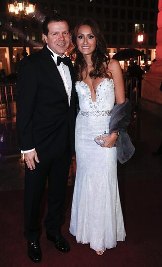 Star-Kicker Andreas Möller und Frau