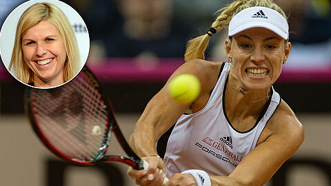 Bei den French Open ist Angelique Kerber in der ersten Runde gescheitert. "Ich hoffe, dass sie zuletzt ein bisschen Ruhe gefunden hat", sagt Huber.