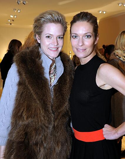 Isabelle Prinzessin zu Hohenlohe-Jagtsberg mit Lisa Martinek