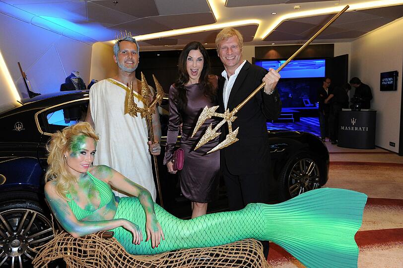 Alexandra Polzin mit Mann Gerhard Leinauer bei der GENTLEMEN STYLE NIGHT im Hotel Vier Jahreszeiten.
