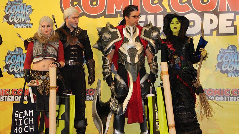 Das sind die Gewinner des Cosplay-Contest.