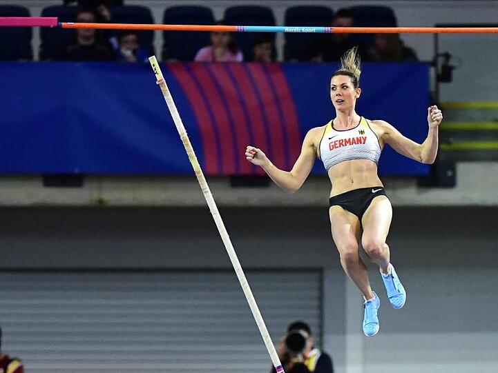 Stabhochspringerin Katharina Bauer reichten 4,40 Meter nicht, um sich für das Finale zu qualifizieren.