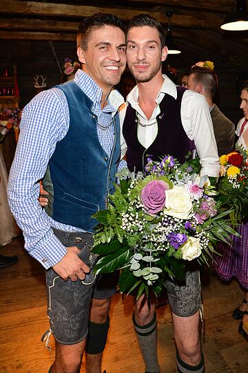 Daniel Fender und Freund Florian Koch