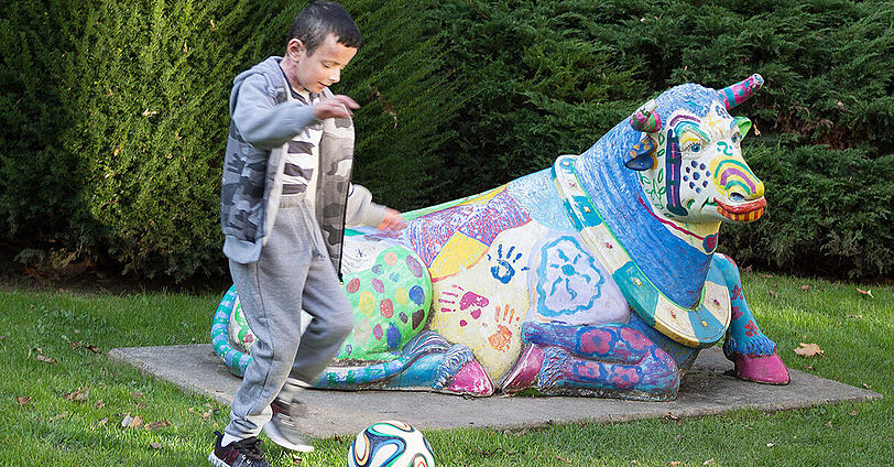 Gesund: Hassan kann wieder Fußball spielen.