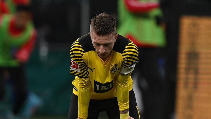 Dortmunds Marco Reus war nach der Niederlage gegen Bayer Leverkusen ratlos.