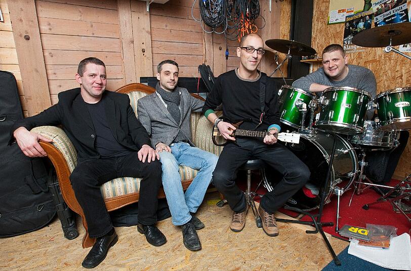 Finalist &bdquo;Charmebereich&ldquo; (v. l.): Max Dick , Roman Wirthl, Andreas Wildenauer und Stefan Dick.