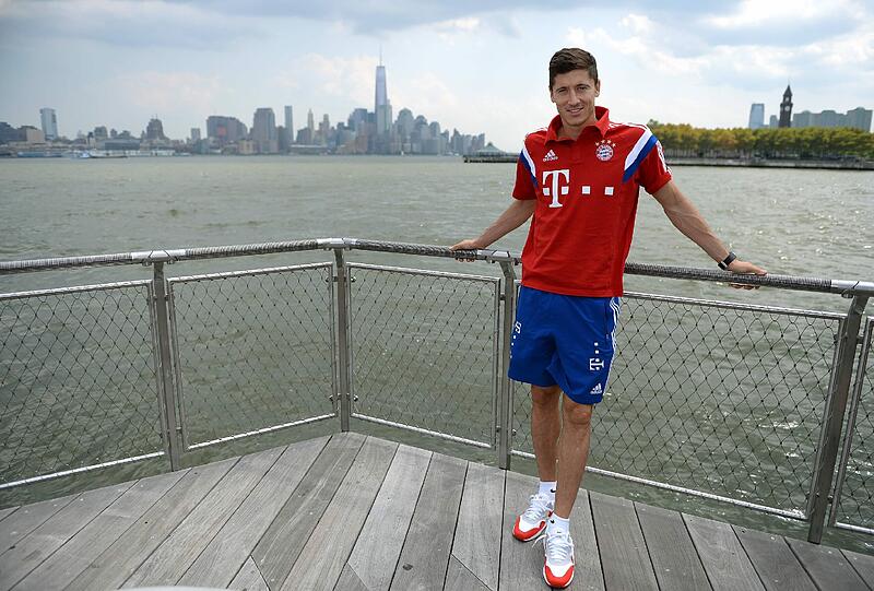 Weitere Bilder von den Bayern-Stars.