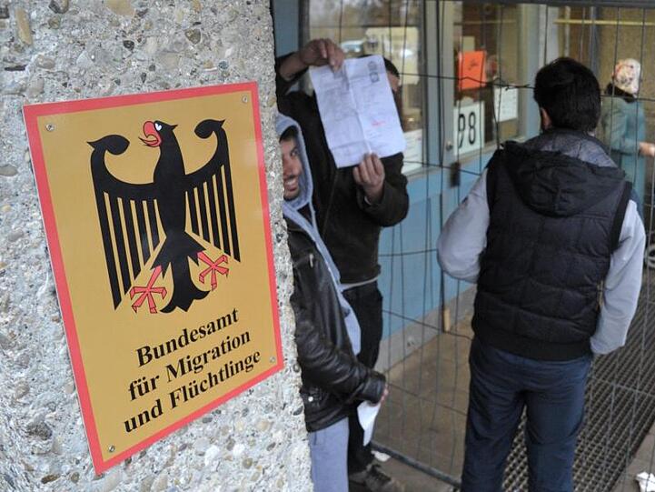 Erstaufnahmeeinrichtung für Flüchtlinge im baden-württembergischen Ellwangen.