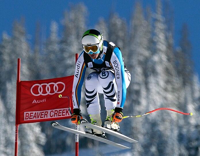 Tobias Stechert landet als bester Deutscher beim Super-G in Gröden auf Platz 30.