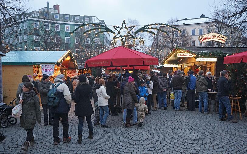 Auch auf dem Haidhauser Weihnachtsmarkt ist viel geboten.