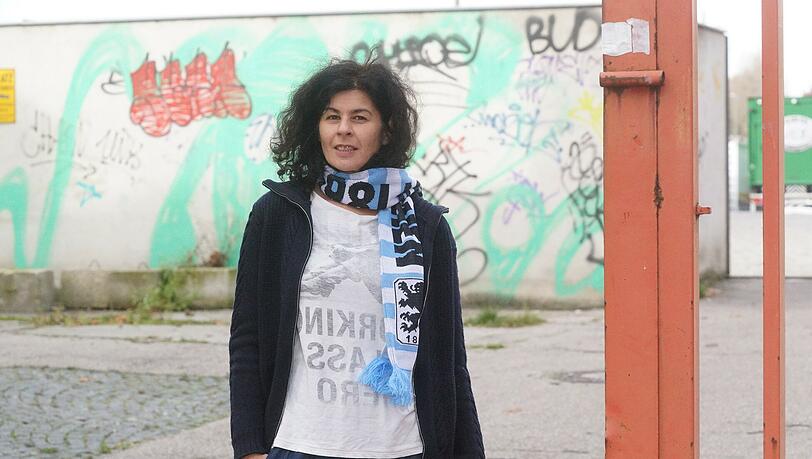 Zehra Spindler beim Termin mit der AZ im Dreimühlenviertel. Zehra Spindler beim Termin mit der AZ im Dreimühlenviertel.