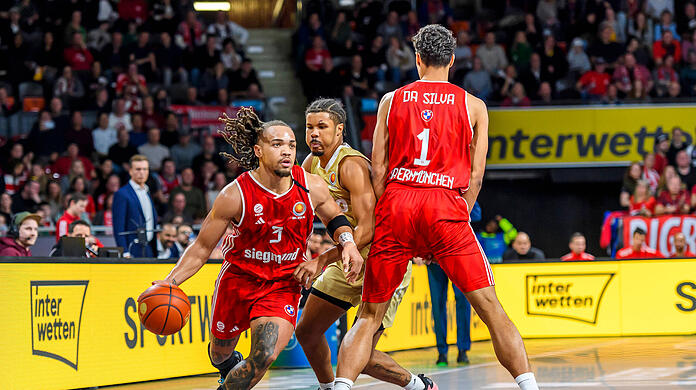 Carsen Edwards war von Vechta in der ersten Hälfte nicht zu stoppen.