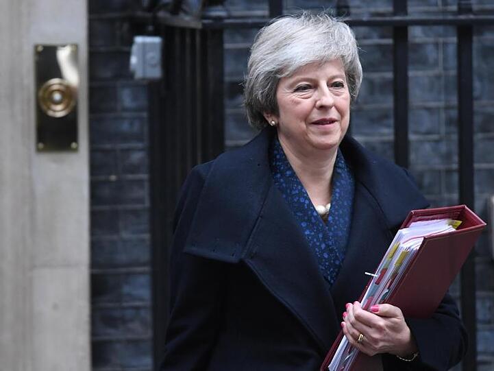 Großbritanniens Premierministerin Theresa May: "Das Parlament hat die demokratische Pflicht, das umzusetzen, wofür das britische Volk gestimmt hat." Ftoo: Stefan Rousseau/PA Wire