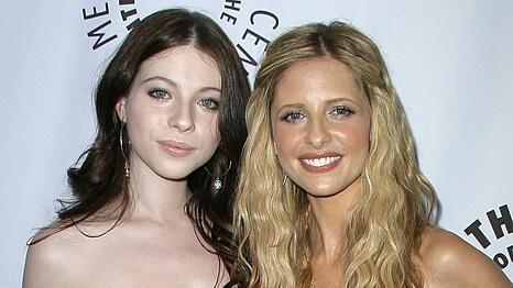 Michelle Trachtenberg (re.) und Sarah Michelle Gellar waren beide Stars der "Buffy"-Kultserie.