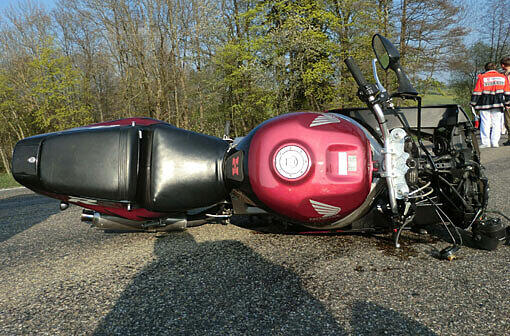 Motorradunfall (Motivbild)