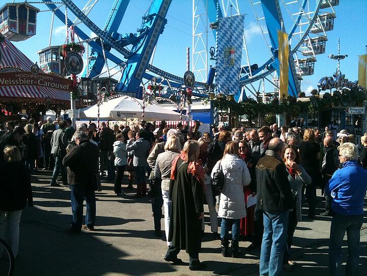 Bilder vom traditionellen Wiesn-Rundgang.