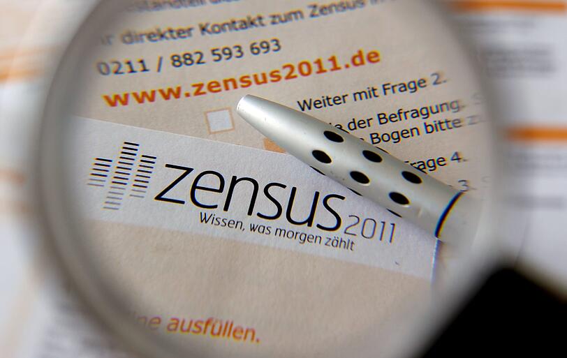 Fragebogen für die Zensus-Erhebung.