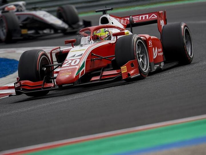 Mick Schumacher fuhr zum ersten Mal in dieser Saison aufs Podest.