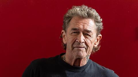 Peter Maffay, Sänger, stellt in seine Musikstudio sein neuen Album "Jetzt" vor. Foto: Peter Kneffel/Archivbild
