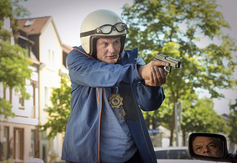 Szenen aus dem ARD-Tatort "Der Fall Melinda" mit Devid Striesow