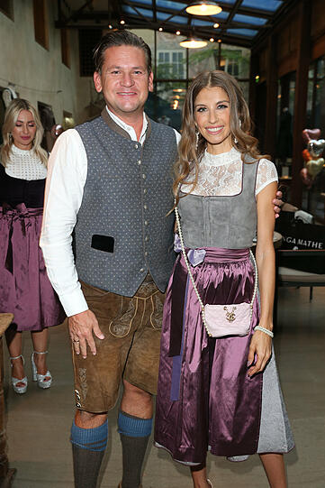 Christian-Oliver Moser und Cathy Hummels
