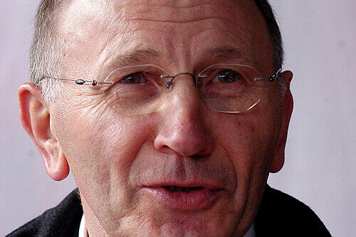 Alfons Doblinger vermarktet das Gelände am Wöhrder See.