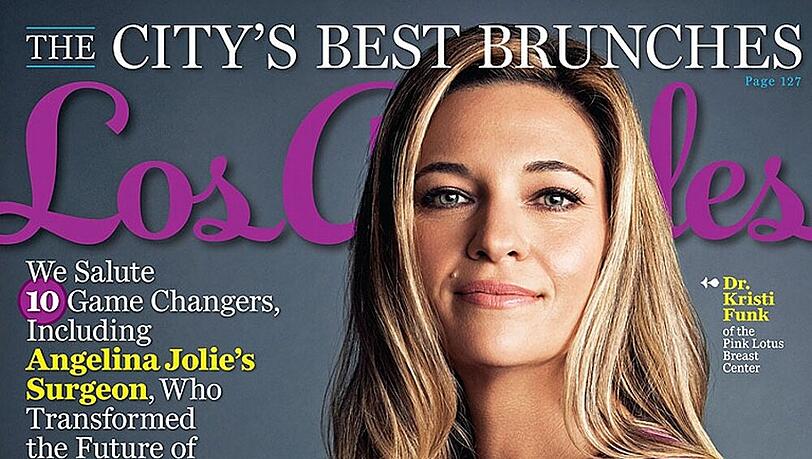 Dr. Kristi Funk ziert das Cover der September-Ausgabe von "Los Angeles" Dr. Kristi Funk ziert das Cover der September-Ausgabe von "Los Angeles"