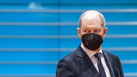Bundeskanzler Olaf Scholz hat in der Ukraine-Krise zuletzt eher Zurückhaltung geübt.