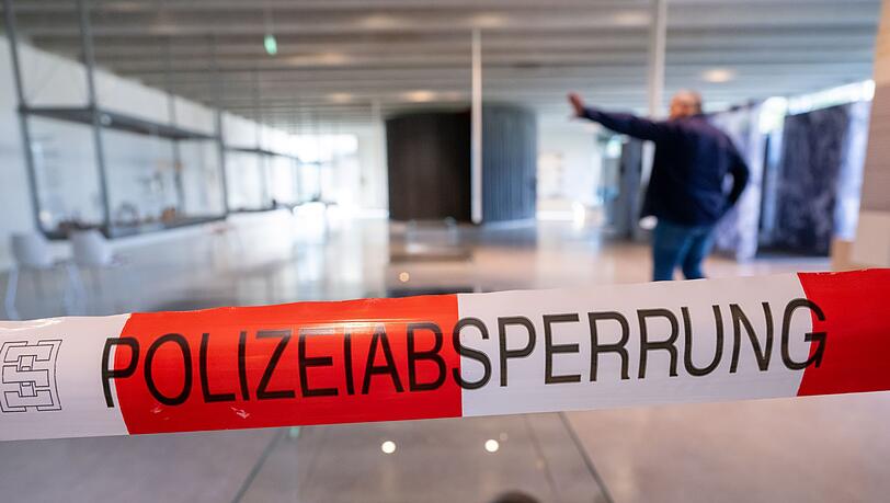 Für die Spurensicherung der Polizei wurde das Museum nach dem Einbruch geschlossen. (Archivbild)