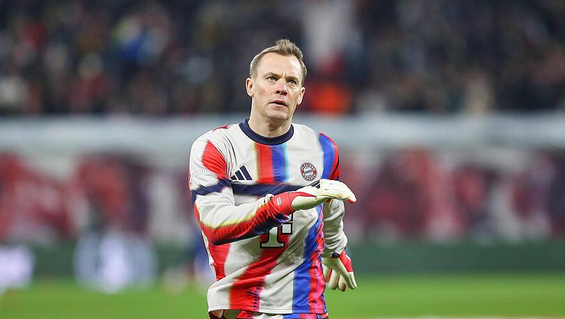 Zukunft ungewiss: Bayern-Torh&uuml;ter Manuel Neuer, dessen Vertrag im Sommer ausl&auml;uft.