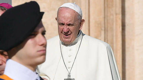 Papst Franziskus während einer Generalaudienz im vergangenen Jahr