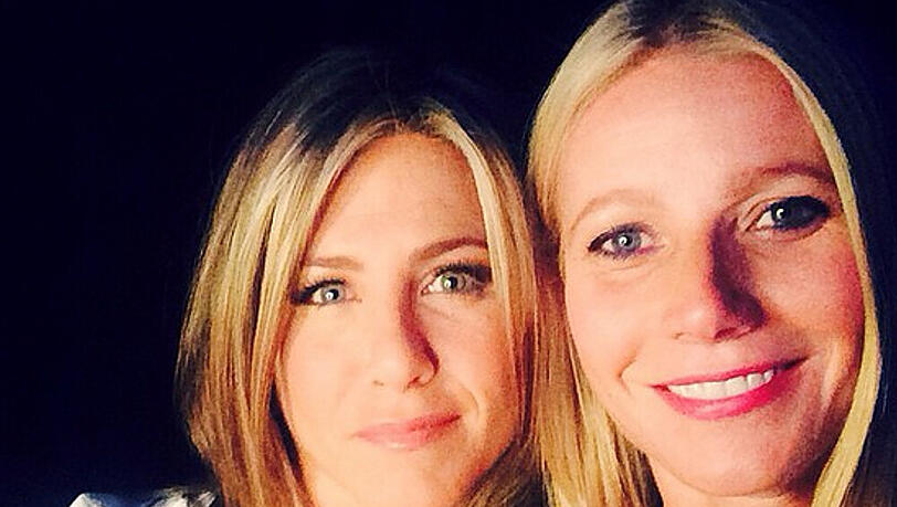 Jennifer Aniston (li.) und Gwyneth Paltrow: Beide waren mit Brad Pitt liiert Jennifer Aniston (li.) und Gwyneth Paltrow: Beide waren mit Brad Pitt liiert