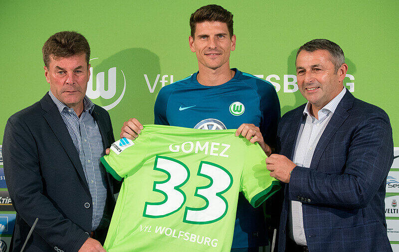 Mario Gomez ist heiß auf Wolfsburg.