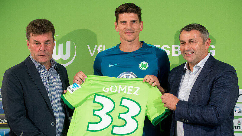 Mario Gomez ist heiß auf Wolfsburg. Mario Gomez ist heiß auf Wolfsburg.