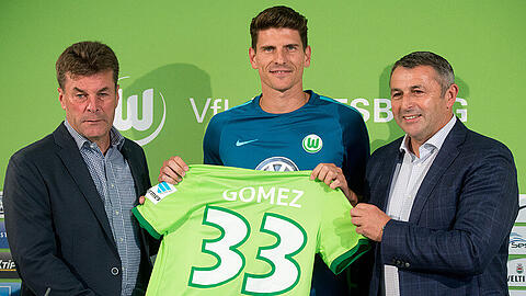 Mario Gomez ist heiß auf Wolfsburg.