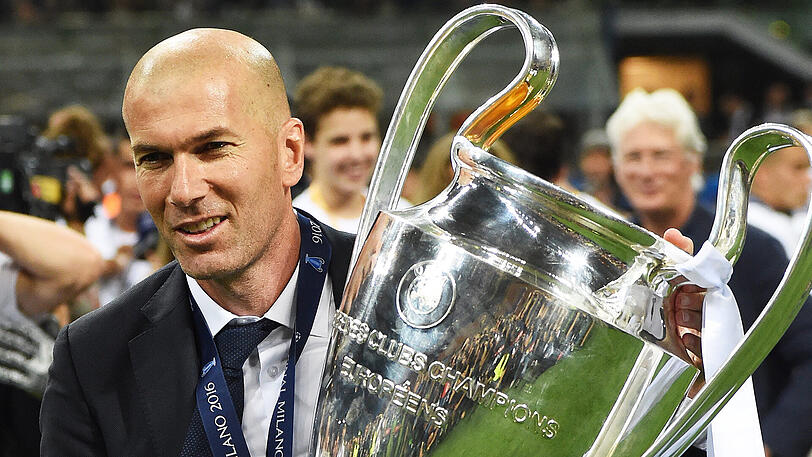 Bleibt den Madrilenen vorerst erhalten: Trainer Zinedine Zidane.