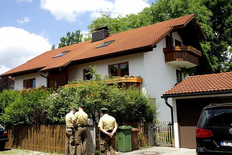 Der Tatort: Das Haus der Familie in Schäftlarn. In der Küche sticht Michael N. zu. Seine Frau verblutet.