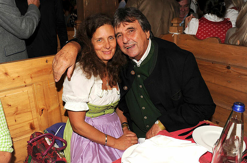 Peter Pongratz und Frau Arabella